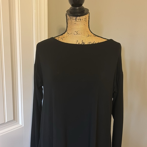 Eileen Fisher Black dress medium - Picture 7 of 8
